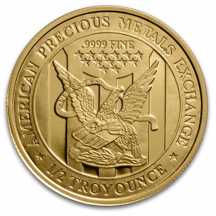 1/2 oz Gold Round – APMEX (In TEP Package)