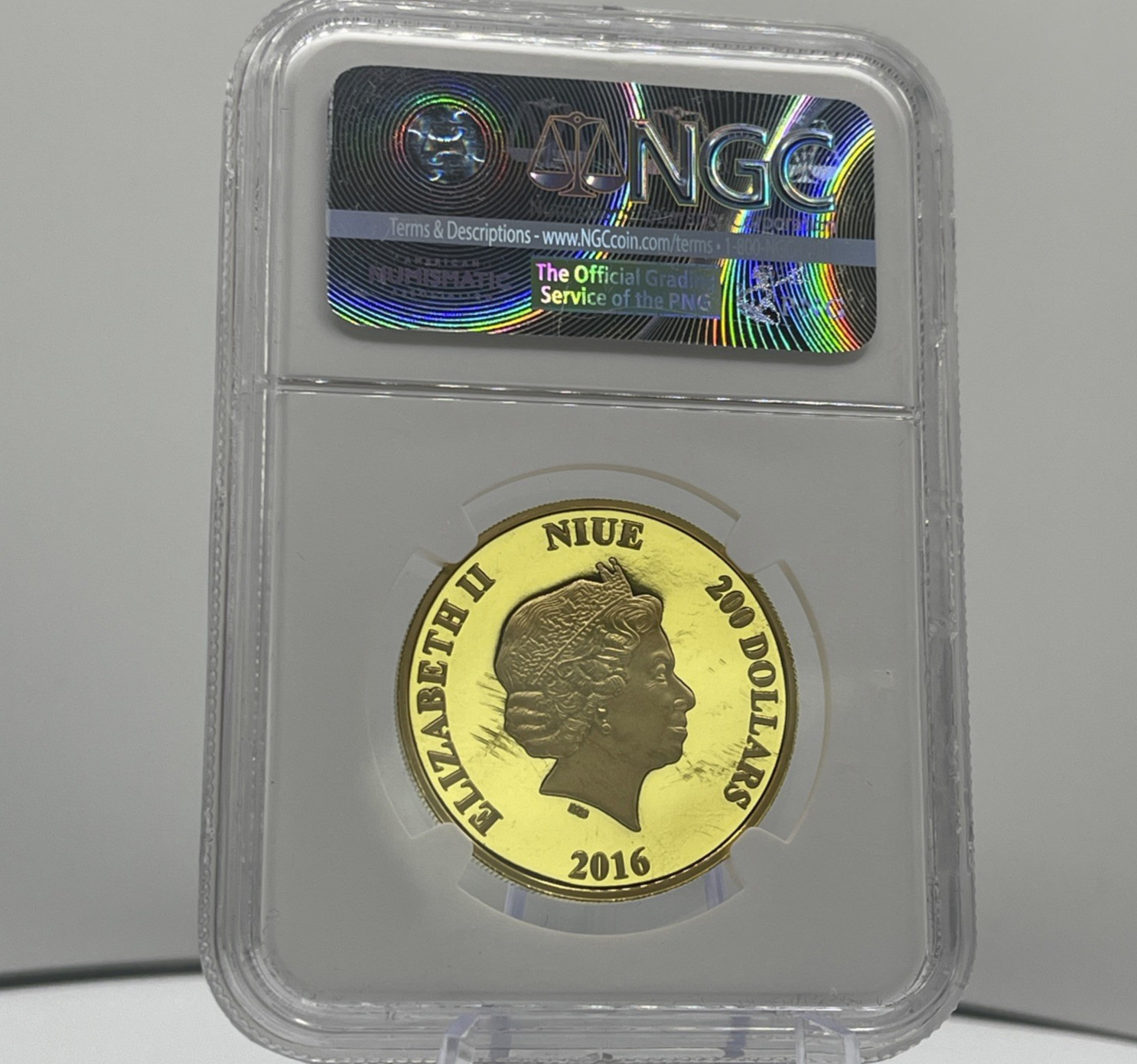 2016 200 Dollar 1 oz Gold Coin Star Wars Classic Han Solo