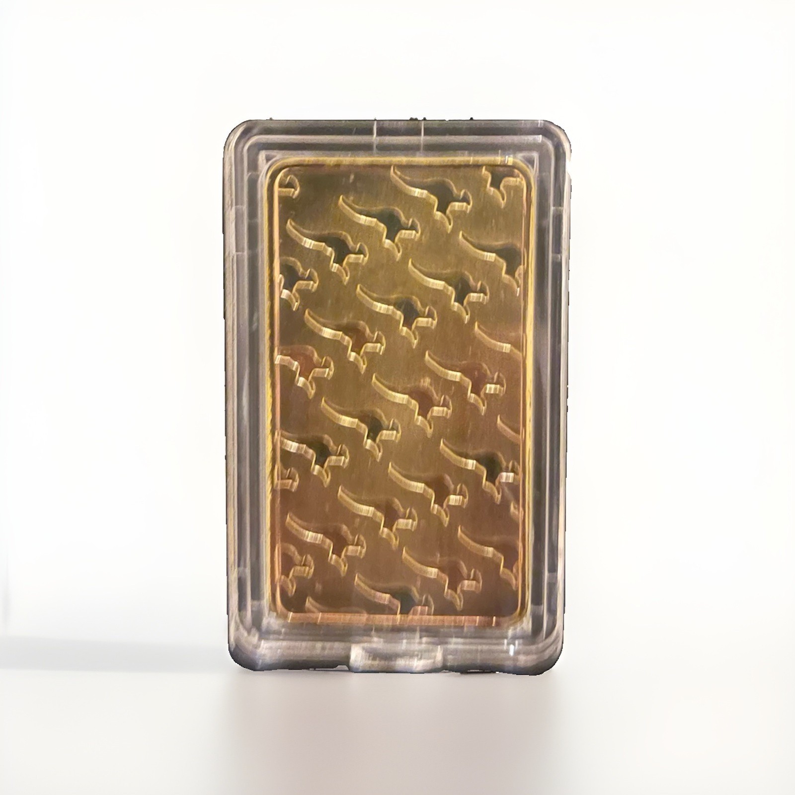 The Perth Mint 1 oz Gold Bullion Bar 99.99 Fine in Plastic Case
