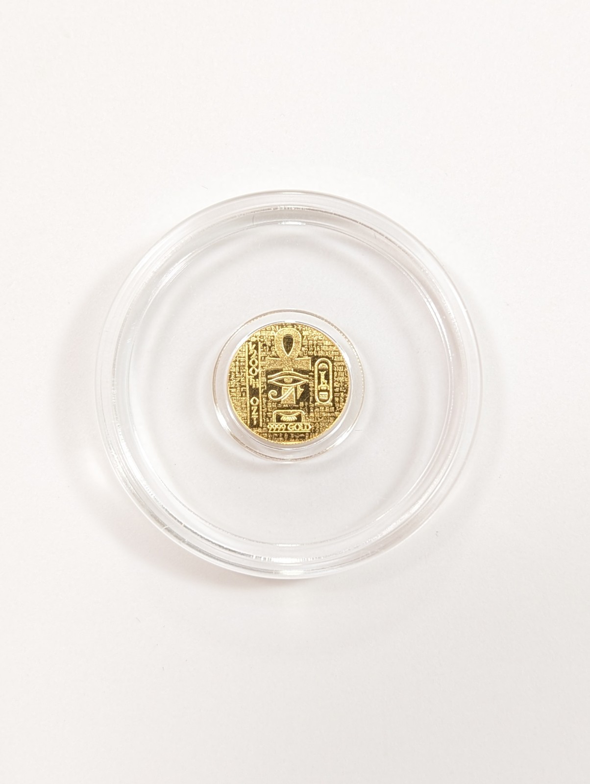 1/200th Ounce Gold Egypt Pharaoh King Tut 9999 Fine Monarch Precious Metals 🪙