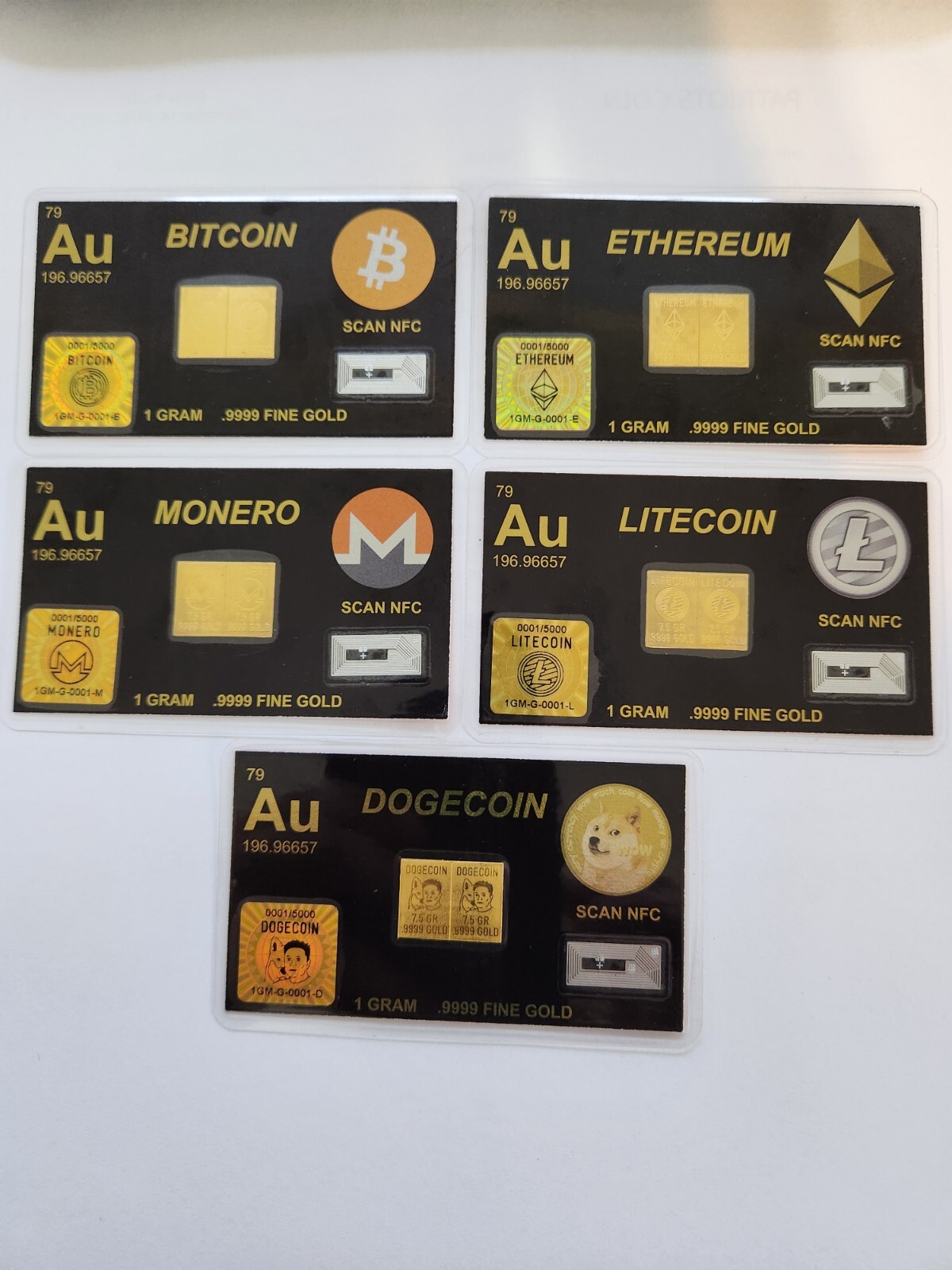 .9999 One Gram Gold Snap Bars Gold Bullion Precious Metal .9999 Gold Pure Gold