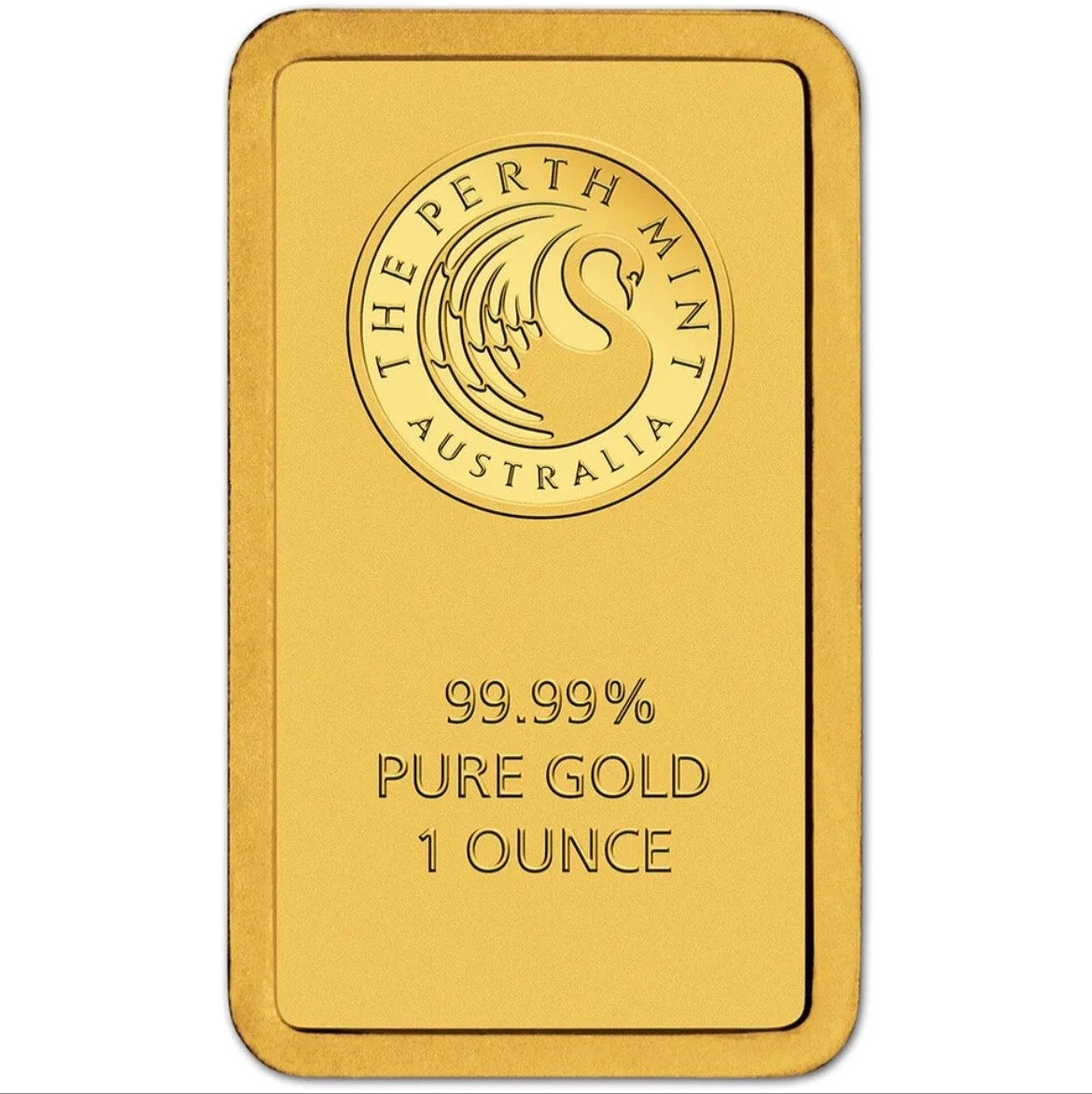 1 oz Gold Bar – Australia Perth Mint .9999 Fine Gold (In Assay)