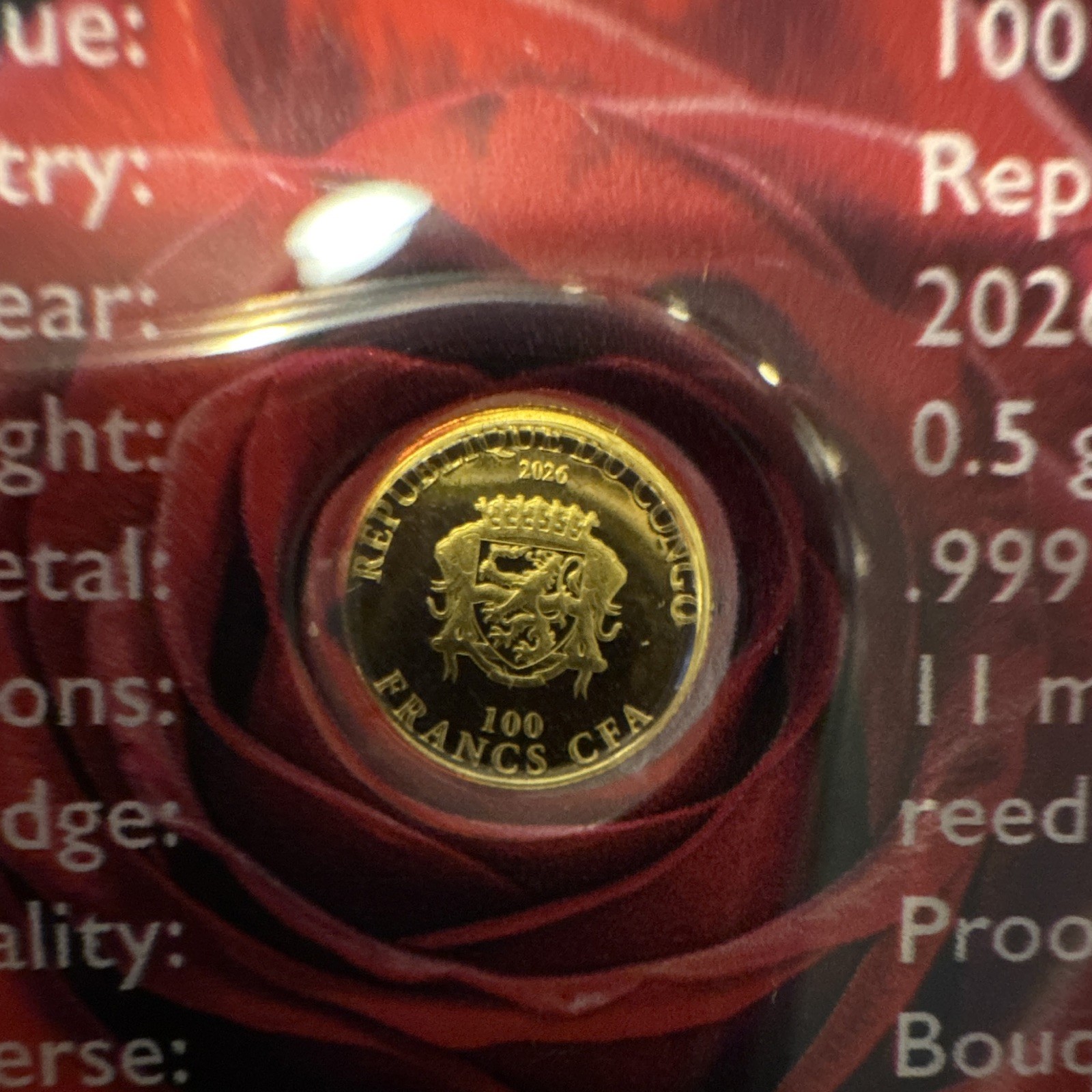 24k Gold .9999 Fine Lot Of 4