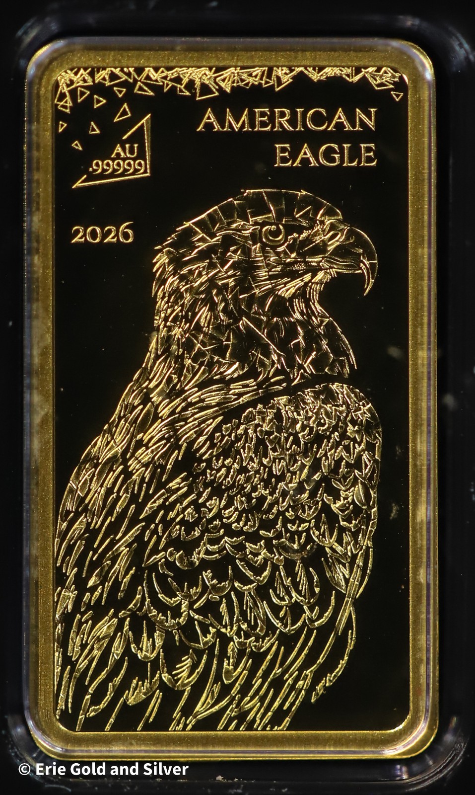 Solomon Islands Eagle Proof 1/100th oz Gold Bar