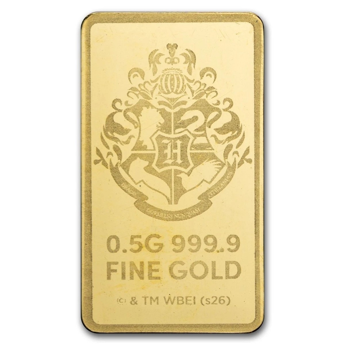 2026 PAMP Suisse Harry Potter 25th Anniversary 0.5g Gold Bar in TEP