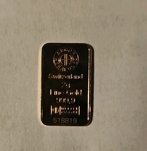 2 Gram gold bar AMPEX