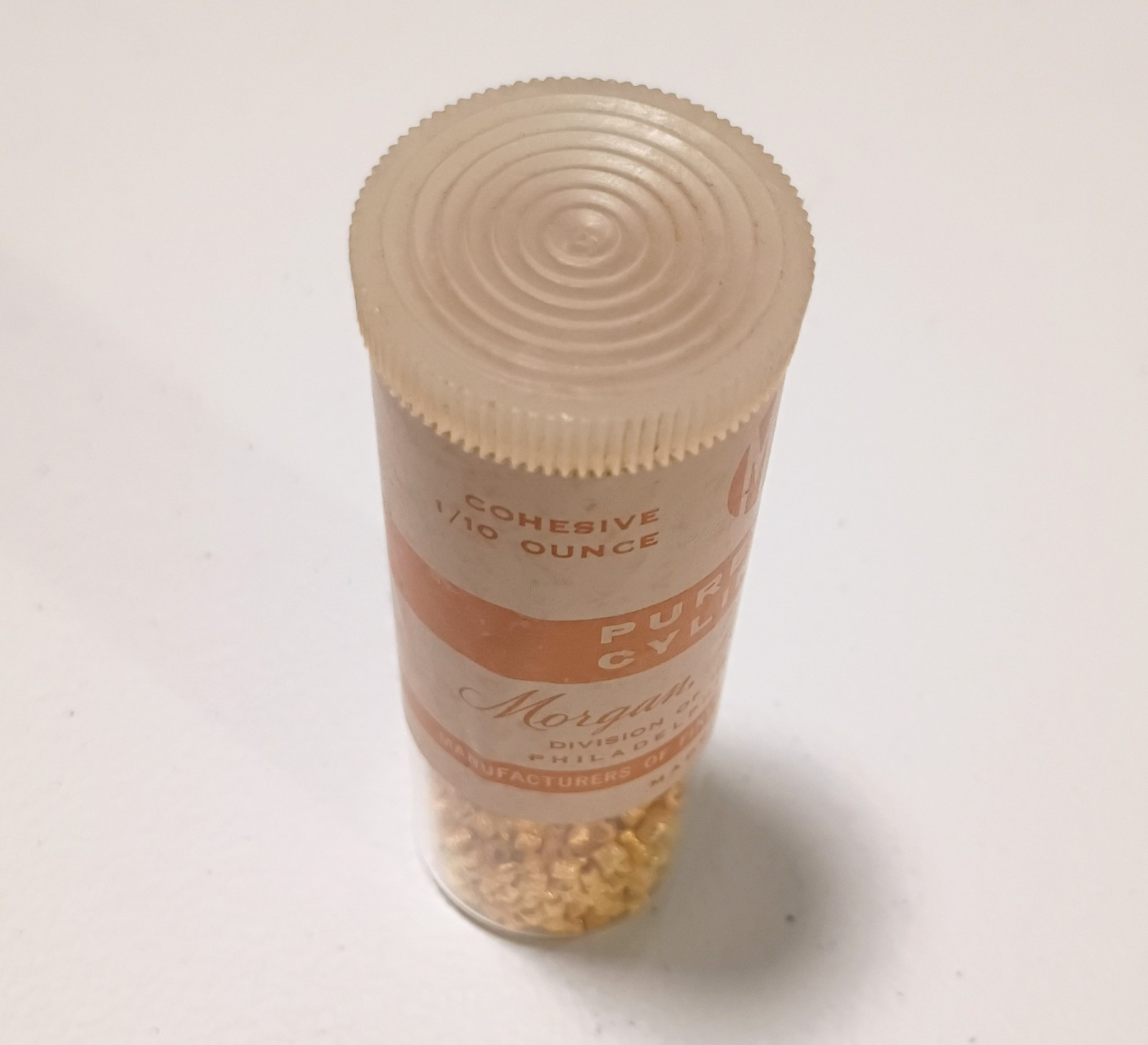 Tested 24K 1.8 g VTG Dental Pure Gold Cylinders Morgan Hastings PA, 1/64 1/32