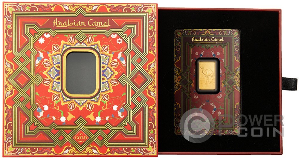 ARABIAN CAMEL 5g Gold Bar