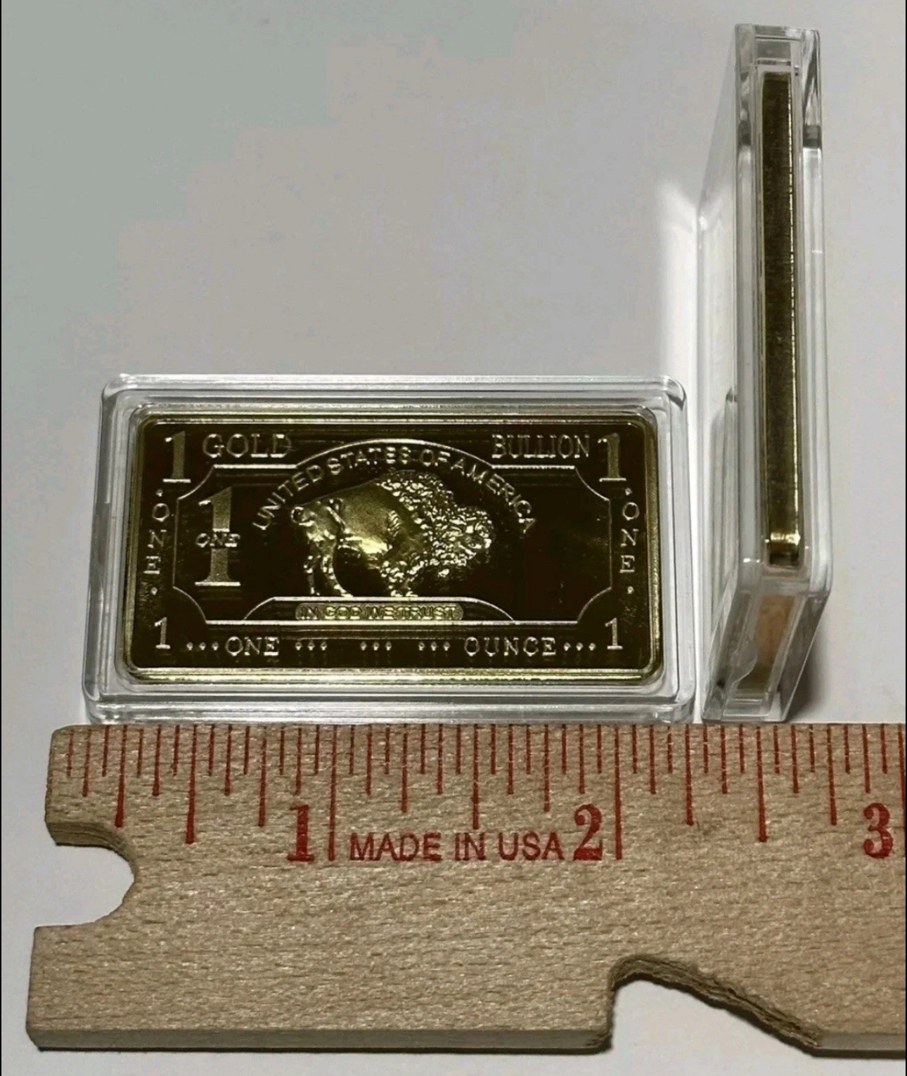 (6) 1 OZ – Gold Buffalo Bullion Bar .999 Fine 24k GOLD BARS