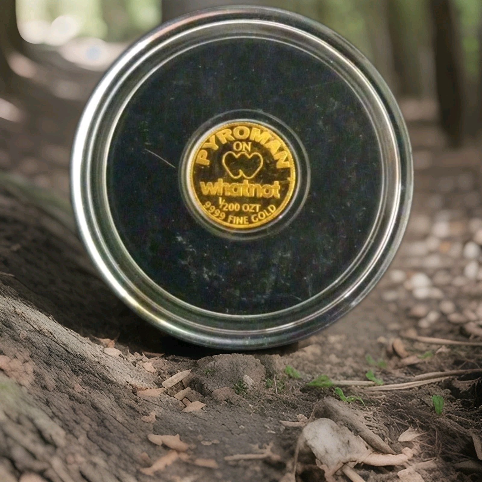 1/200th oz Gold Round, Zombie Bigfoot, Pyromanjim Limited Edition