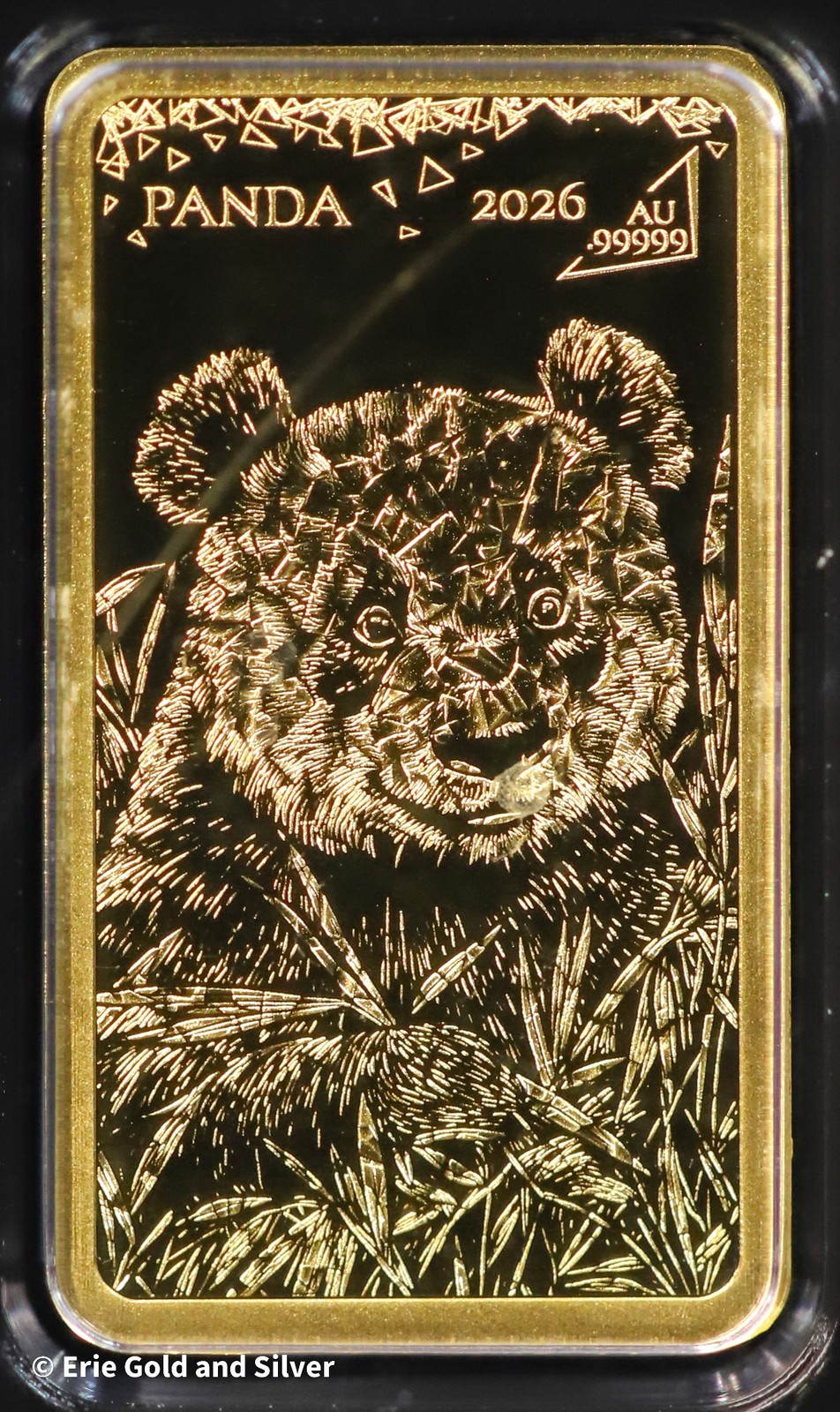 Solomon Islands Panda Proof 1/100th oz Gold Bar