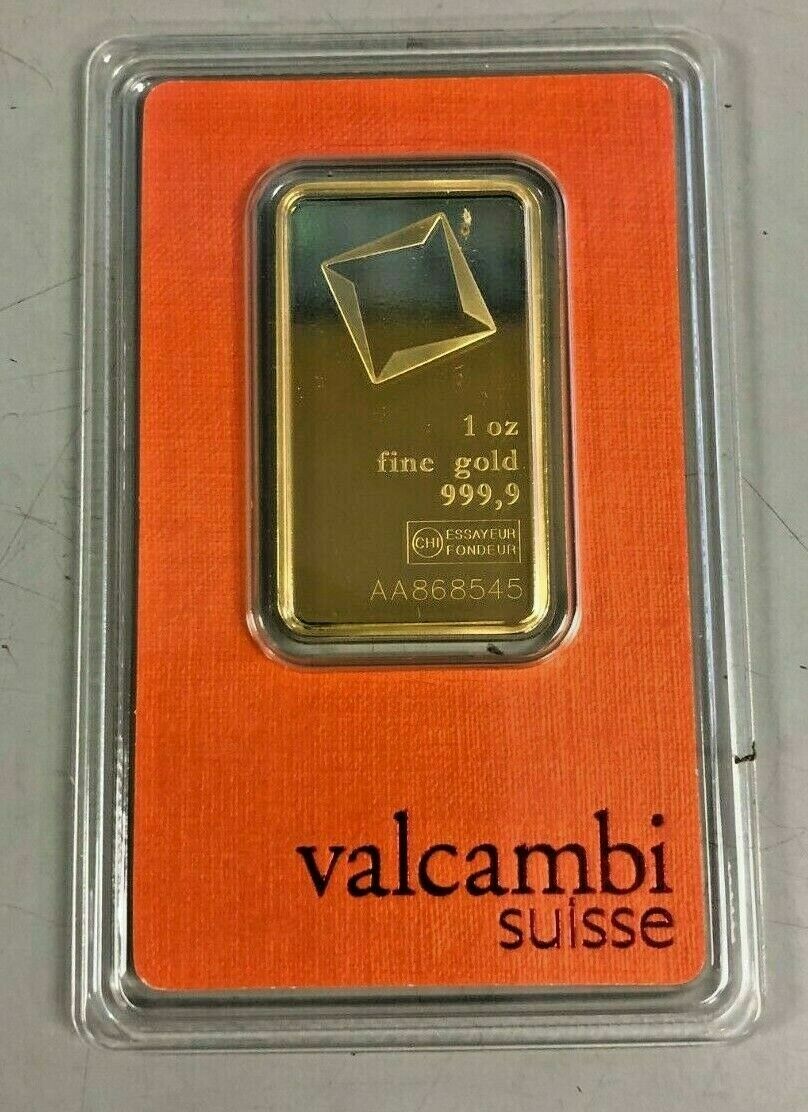 Lot of 3 Gold 1 oz Random Brand .9999 fine Gold Bars in Sealed Assay Cards