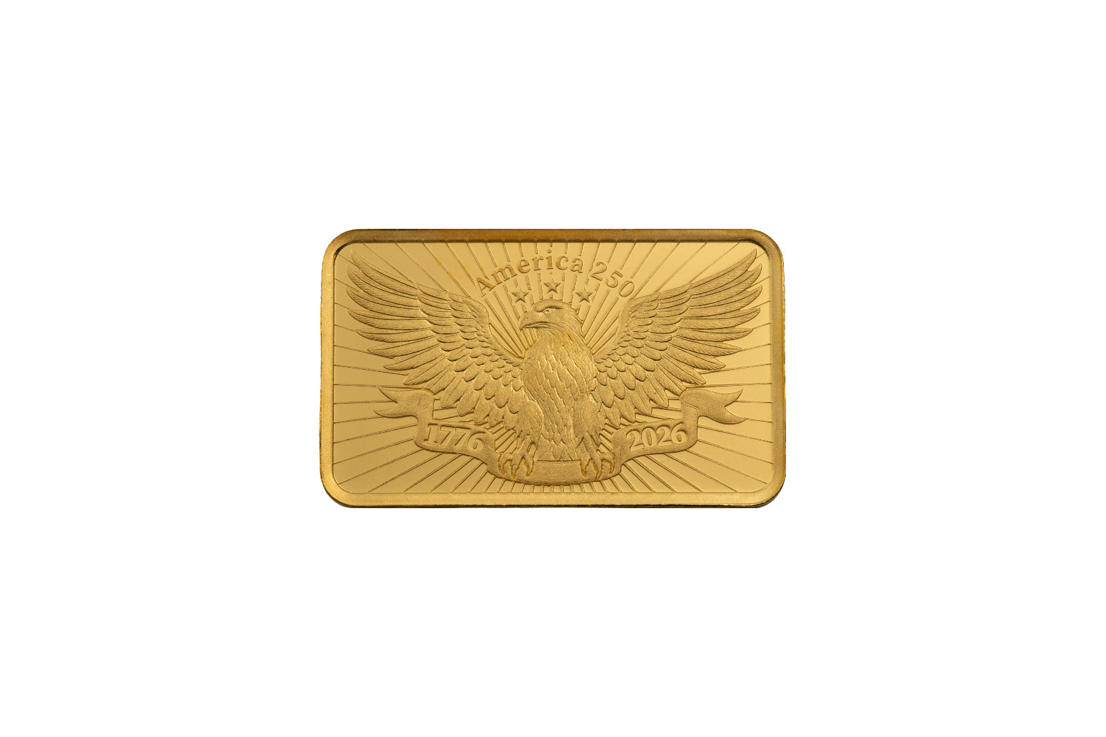 2.5 gram Gold Bar – PAMP 250th Anniversary of the USA