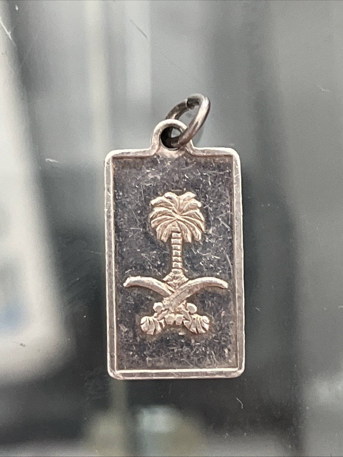 National Refiners Assayers 5g Silver Bar .999 Fine Silver Pendant- Saudi Arabia