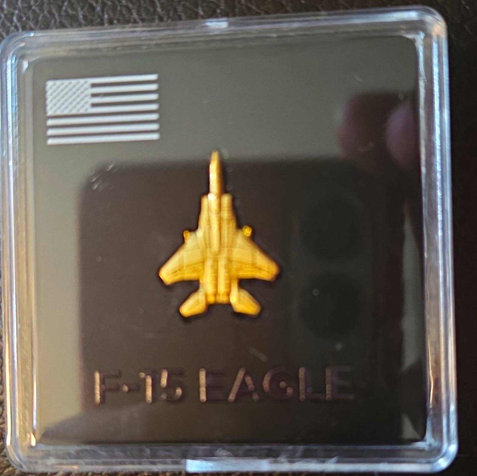 Toromint Inc Quantum Strike Minting Technology .999 Gold Bar 1/20 g F-15 Eagle