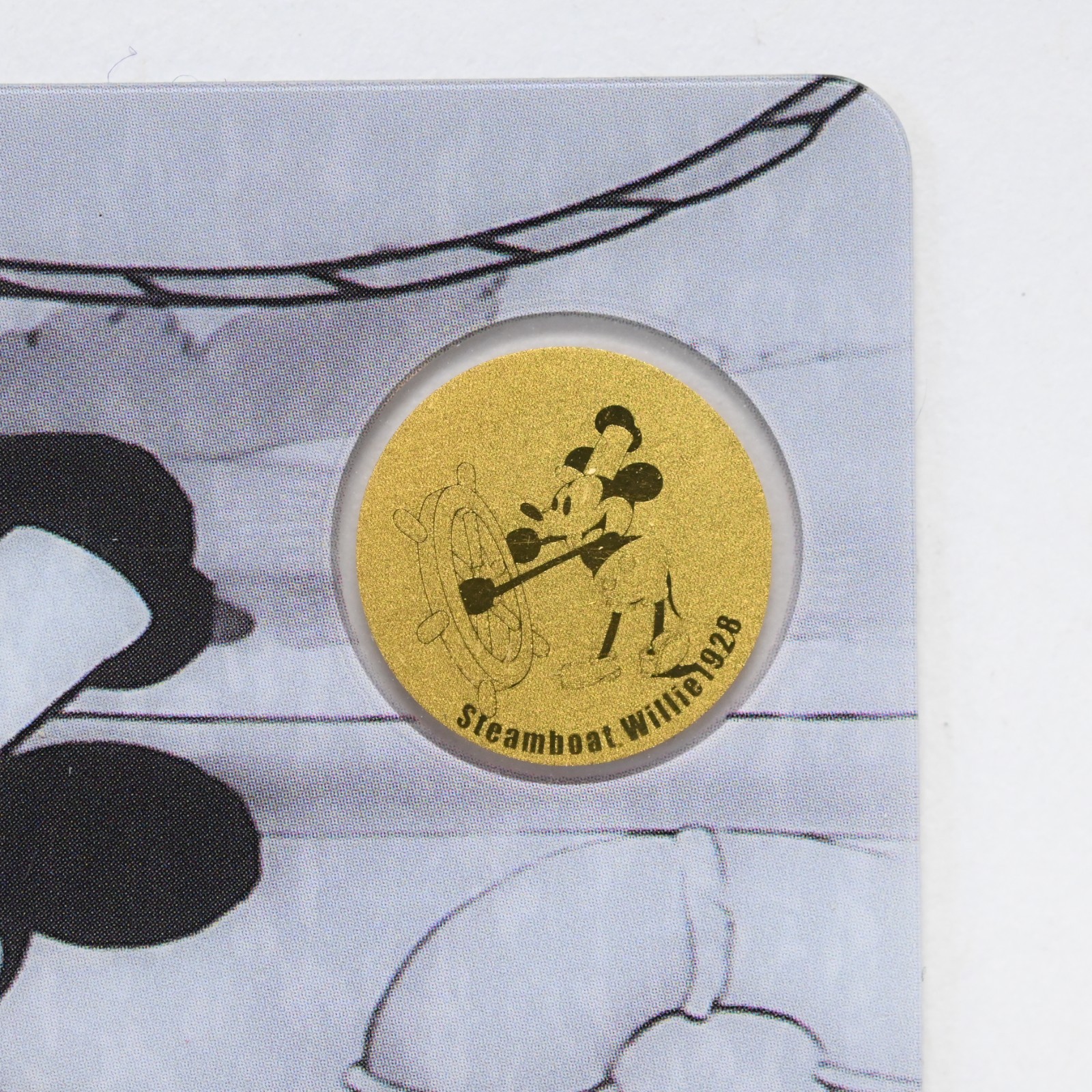 2026 Steamboat Willie 1928 1/2000-oz .9999 Gold Coin in Card (slx5334)