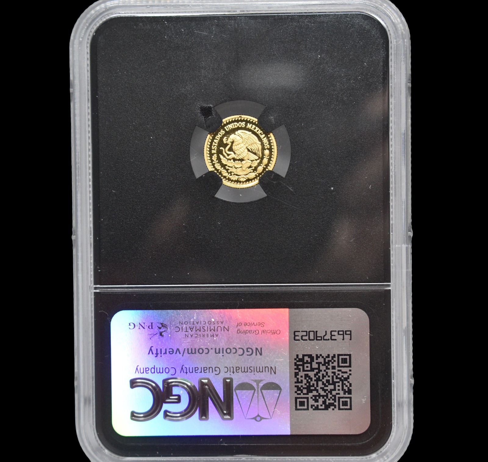 2024Mo Mexico 1/20oz Gold Bullion NGC Proof 10 Ultra Cameo #8169845-003