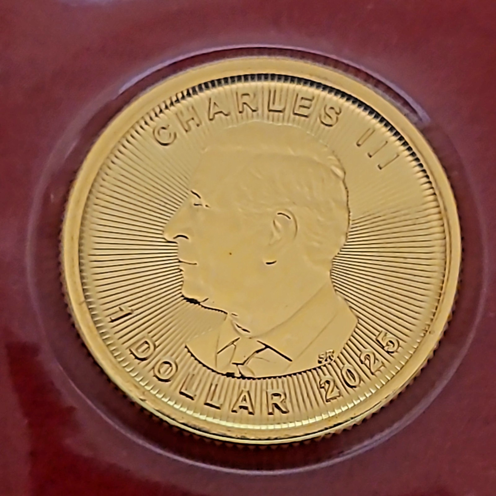 2025 1/20 oz Canadian Gold Maple Leaf Coin (BU) Sealed from Mint