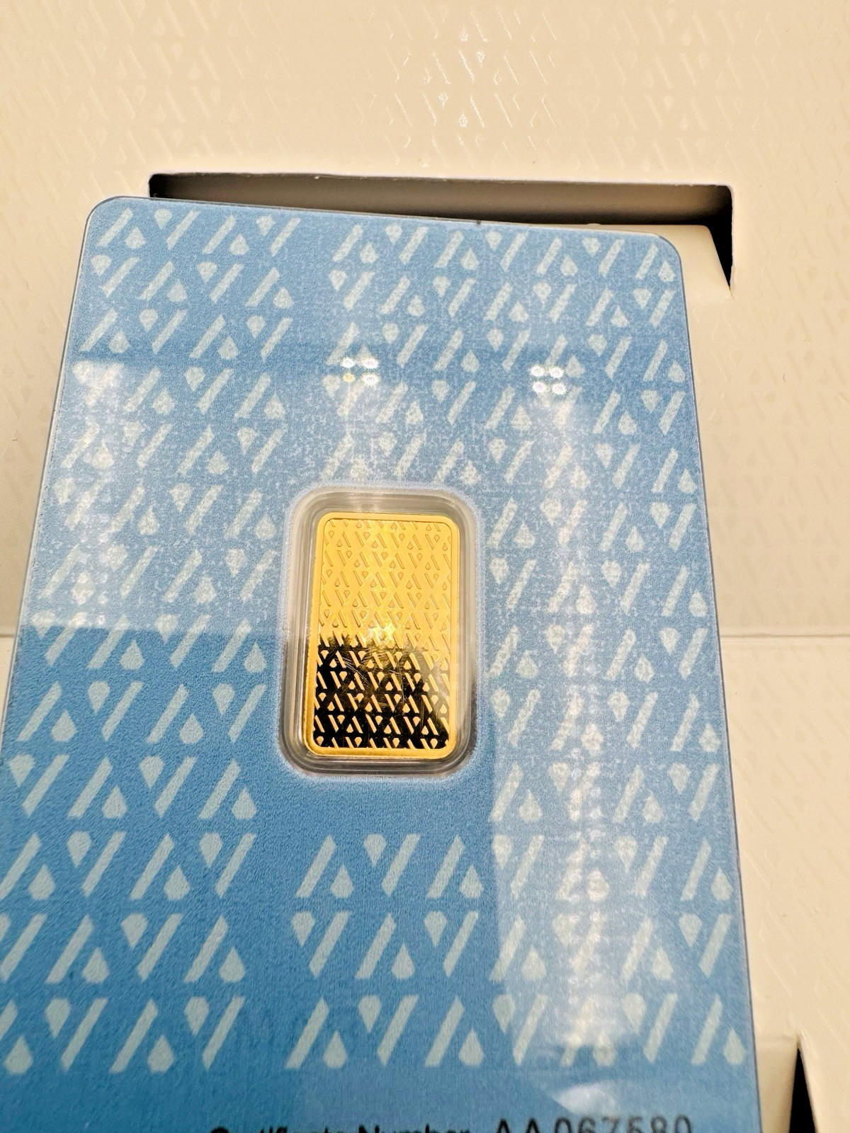 2.5 Gram .9999 Gold Bar Acre Limited Edition Mint 1 Sealed Assay AA067580 In Box