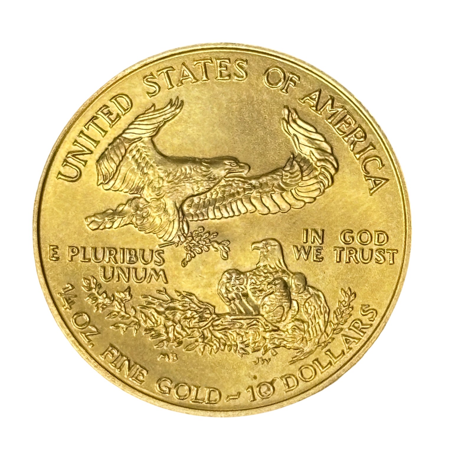1997 1/4 OZ Fine Gold 22-Karat American Gold Eagle Coin 10 Dollars