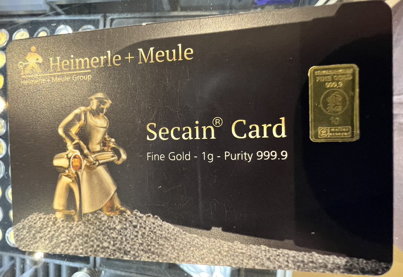 1 gram Random Brand Gold Bar .999+ Fine (In OGP or Flip) *Random Brand*