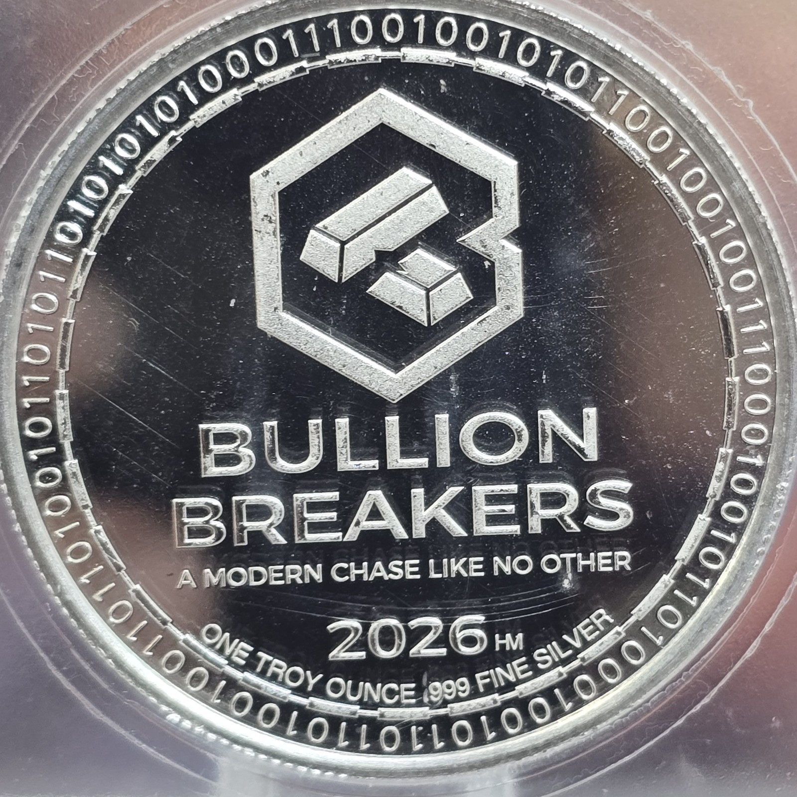 2026 Bullion Breakers – Series 2 Bullion X – 1oz Silver ICG MS69 PL Bitcoin
