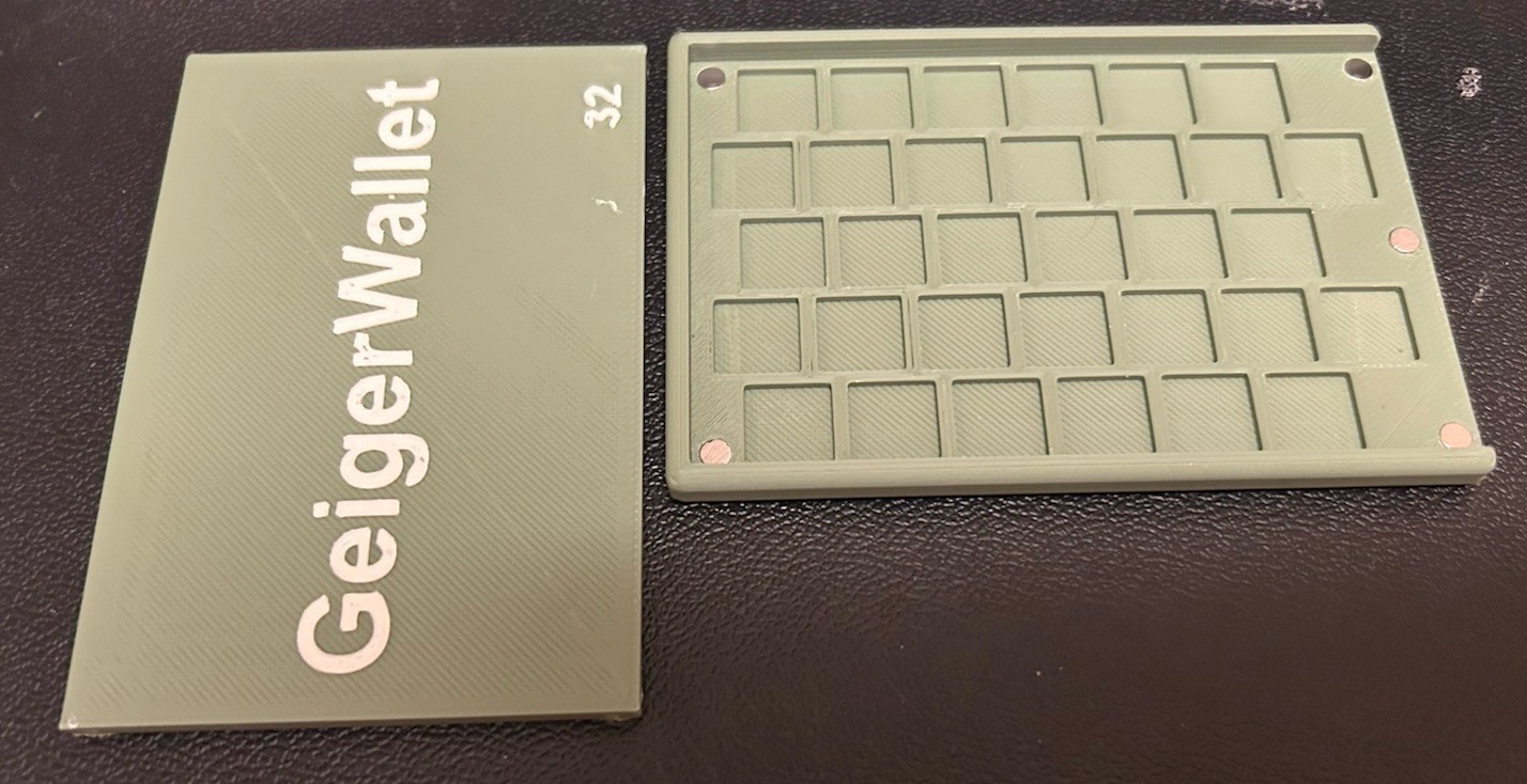 Geiger Gold Platinum Silver GeigerWallet, Holds 32 1 Gram Geiger Bars
