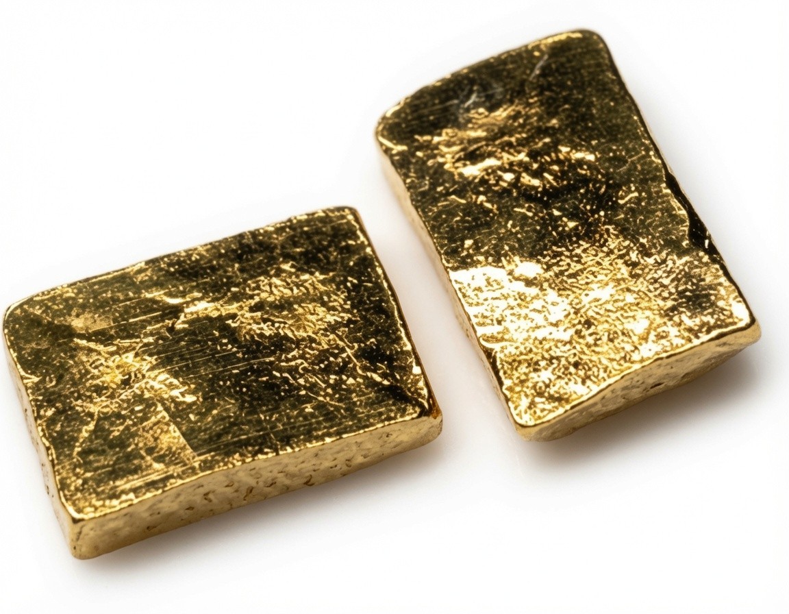 2 Gram Gold Cast Bar 999.9 UK Made Fine Bullion Pure 24ct Gold AU Poured Nugget