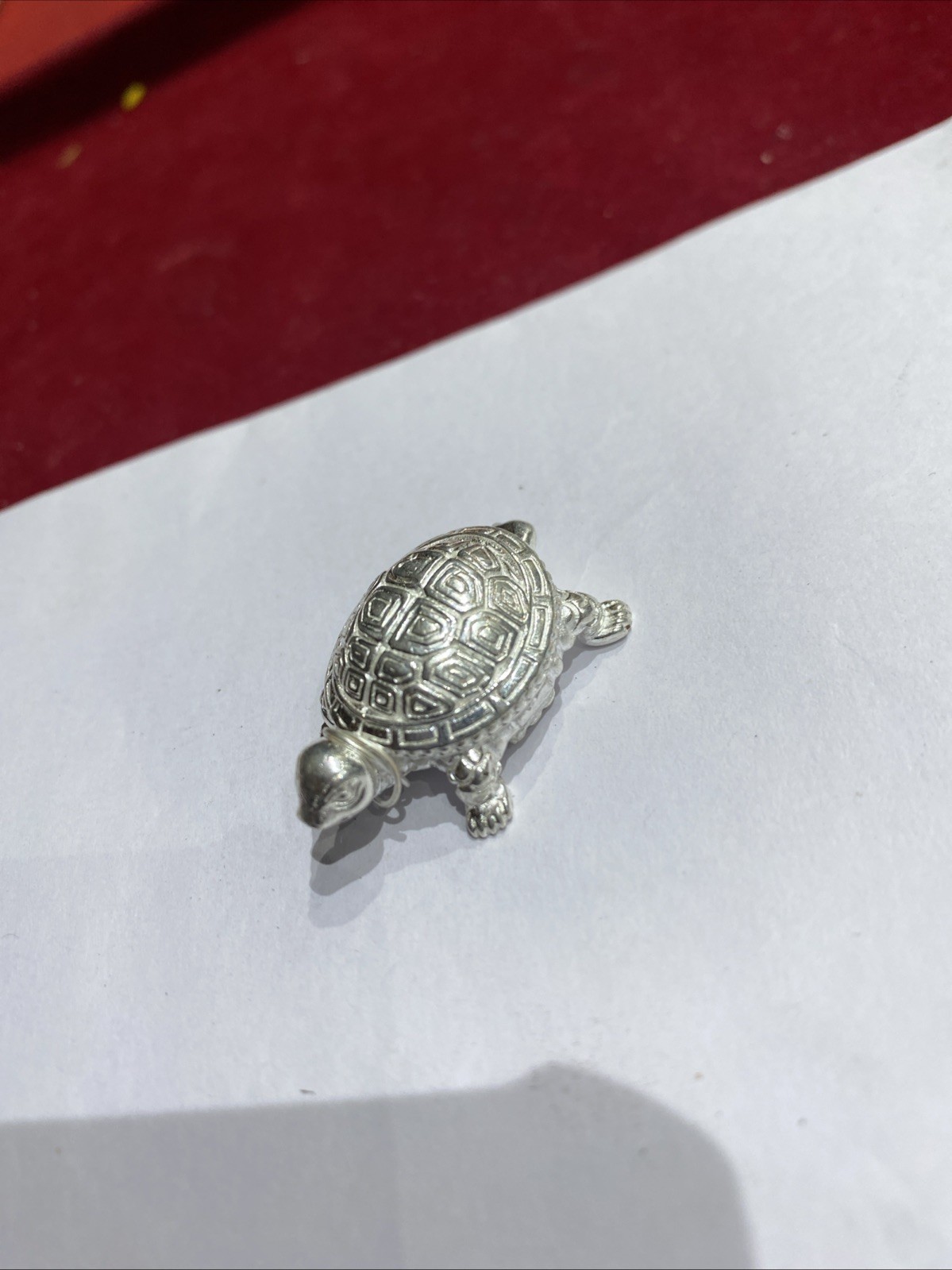 Pure Silver Turtle 34 Gram For Home As A Vastu for home for prosperity Luck