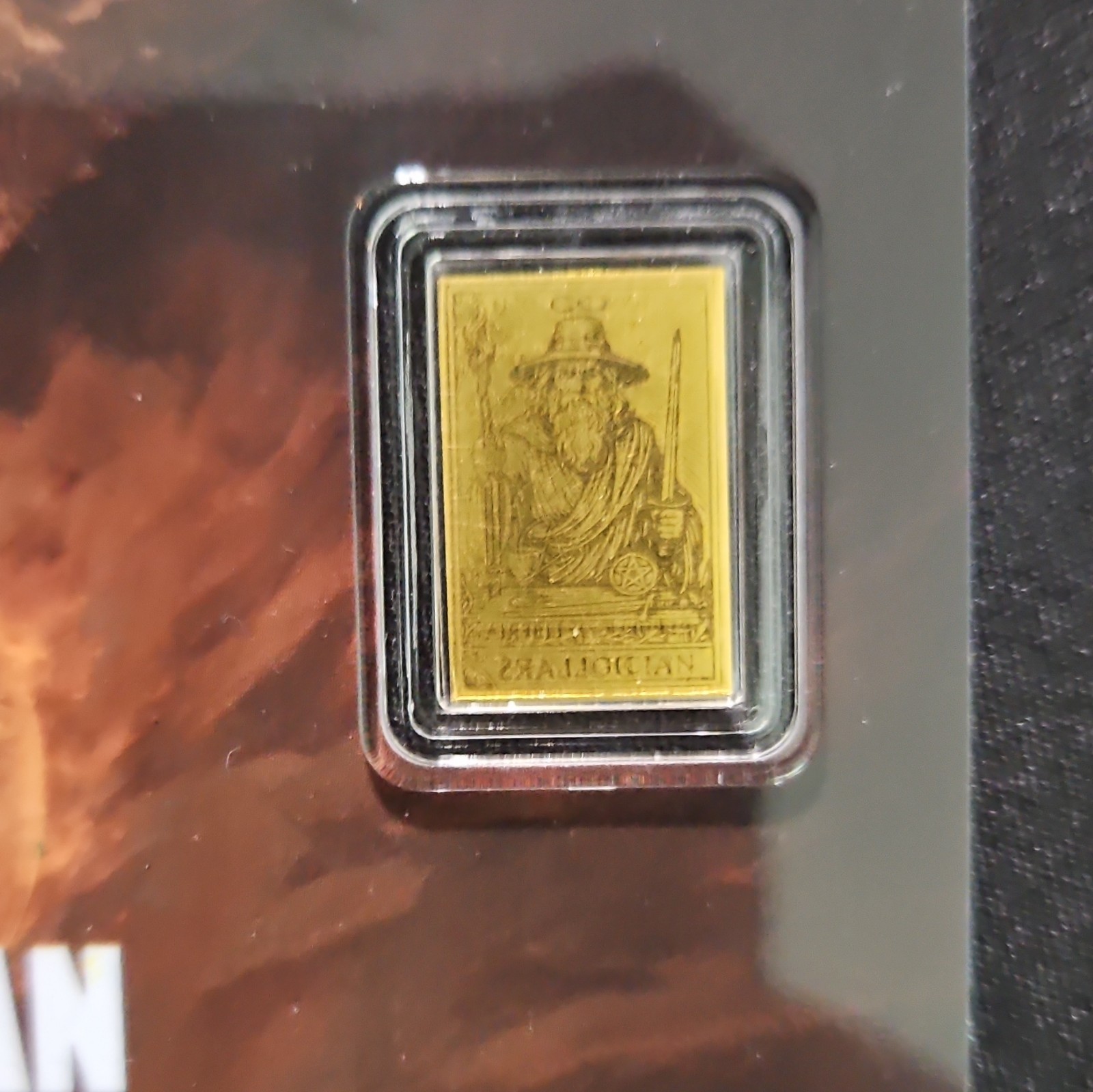 Lot of 3 – 1/1000 oz Gold bar The Magician in Card – 2026 Liberia