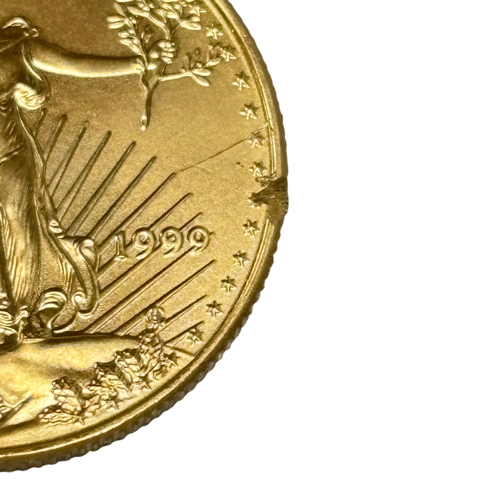 1999 1/2 Ounce Fine Gold 25 Karat American Eagle Coin – 25 Dollars – 8019