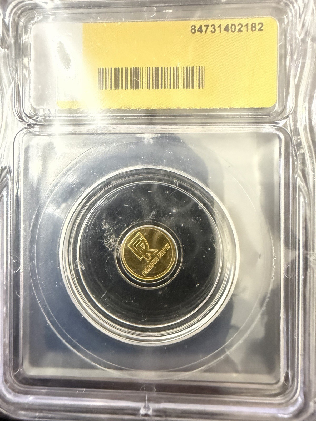 Clean Ripz ICG MS70 PL .9999 Fine Gold Round 0.5g Total 0.5 g Gold