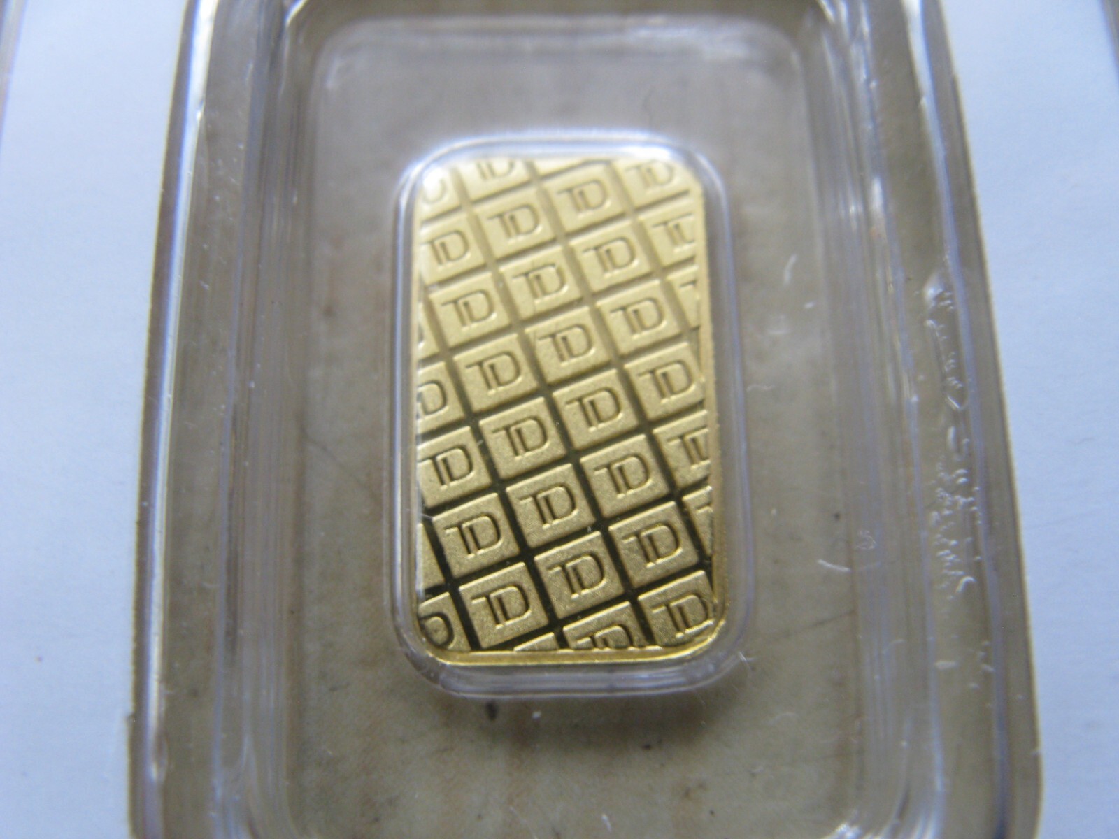 1 Gram Gold Bar TD Toronto Dominion Bank .9999 Gold 24 Karat Sealed Serial 09113