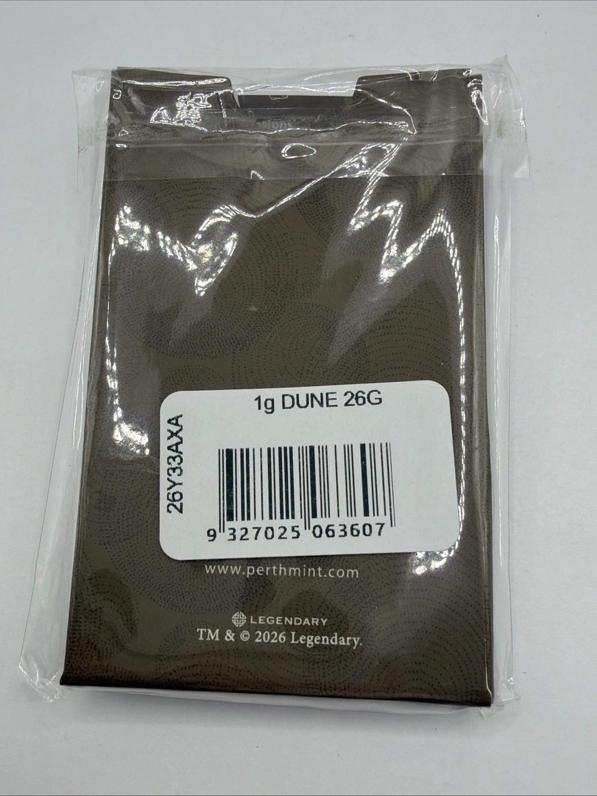 2026 Perth Mint Dune 1g 9999 Gold Bar Limited Mintage w/ Original Packaging