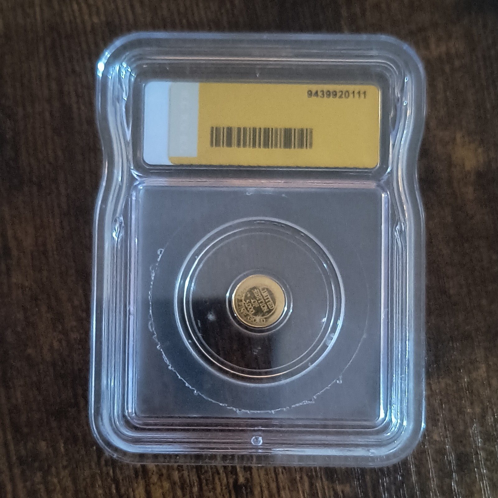 Cowboy Gold ICG MS70 Gold Round ND 1/200th oz Gold 1/200 oz Content