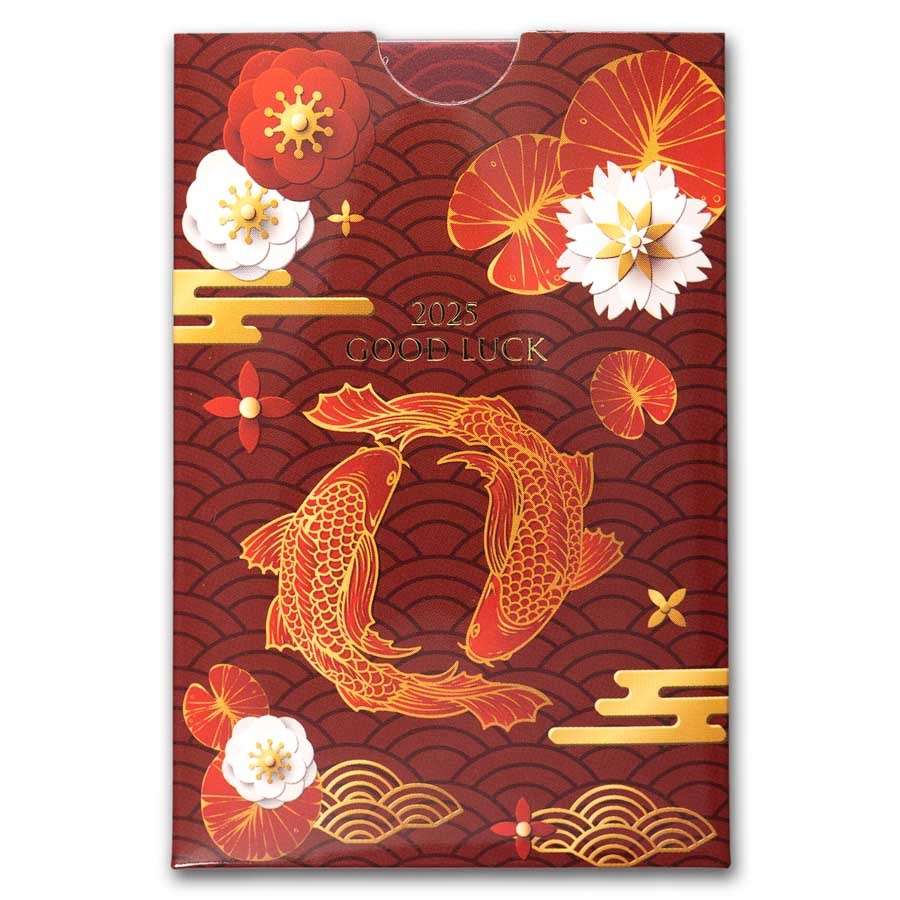 2025 5 gram Gold Bar – PAMP Good Luck: Koi Fish (In Assay)