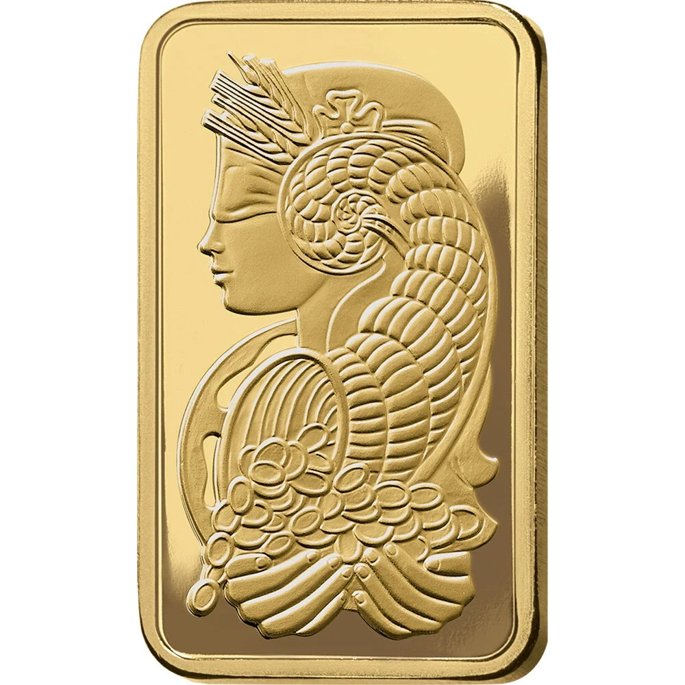 50 gram Gold Bar – PAMP Suisse – Fortuna – 999.9 Fine in Sealed Assay