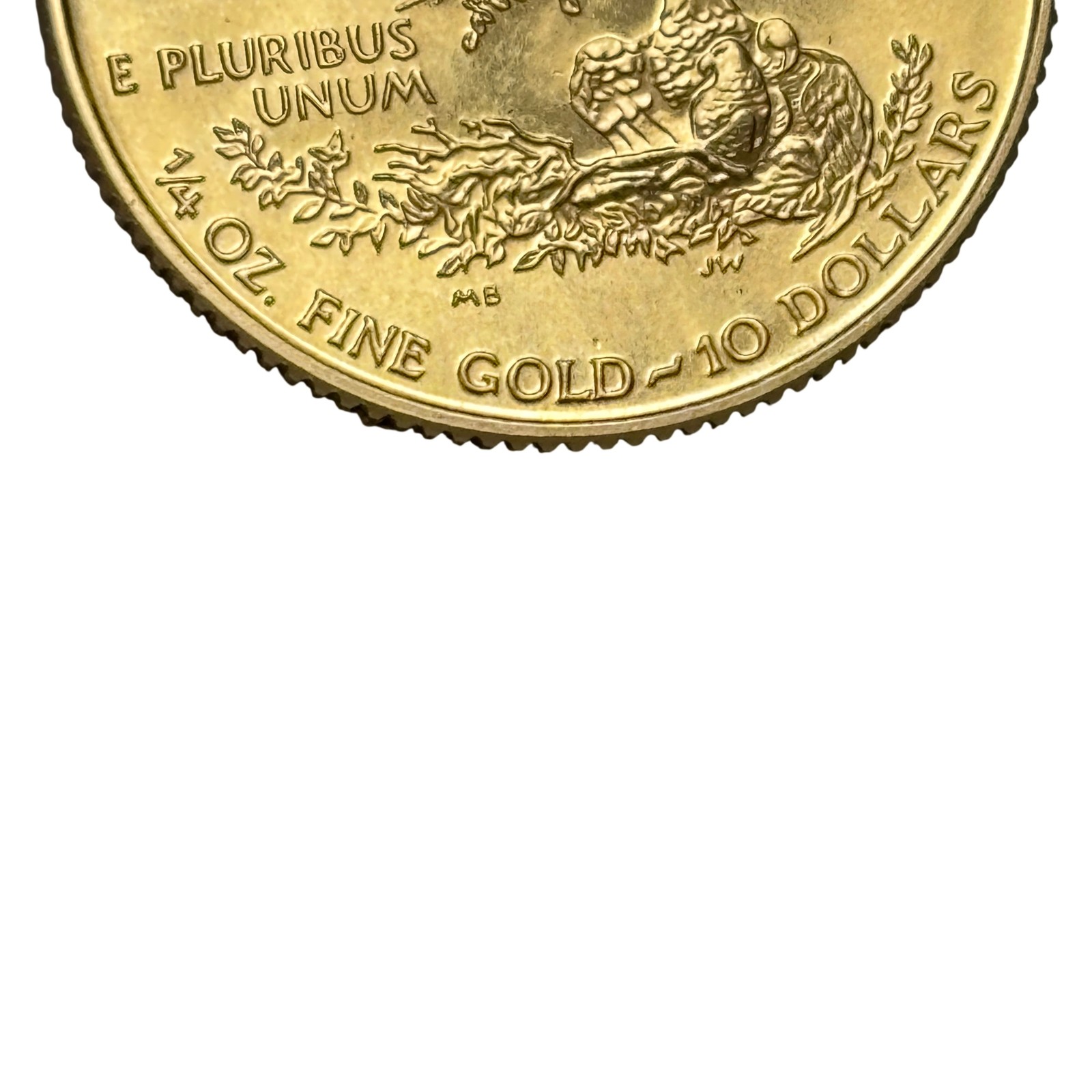 American 22-Karat Gold Eagle 1999 1/4 oz Fine Gold 10 Dollar Coin