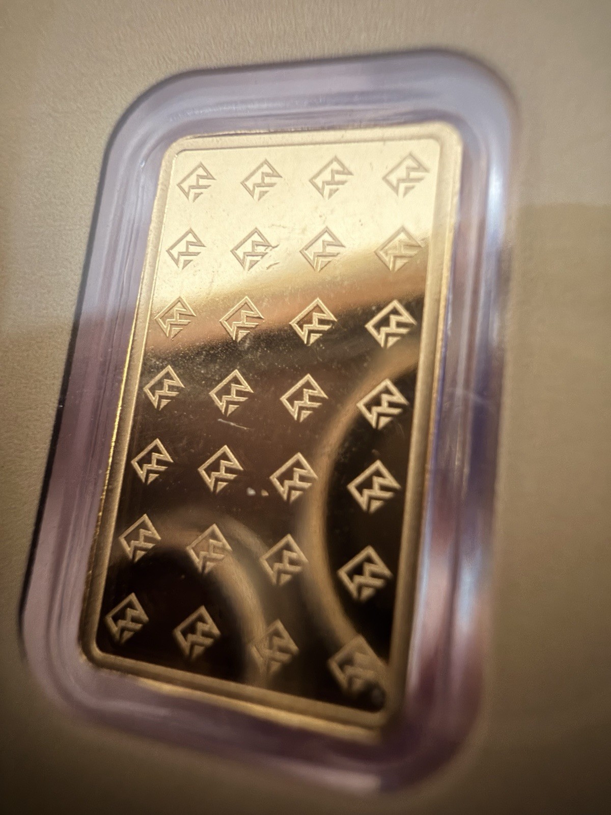 Frontier Mint 0.5g Gold Bar .9999 Fine Gold in Assay Card