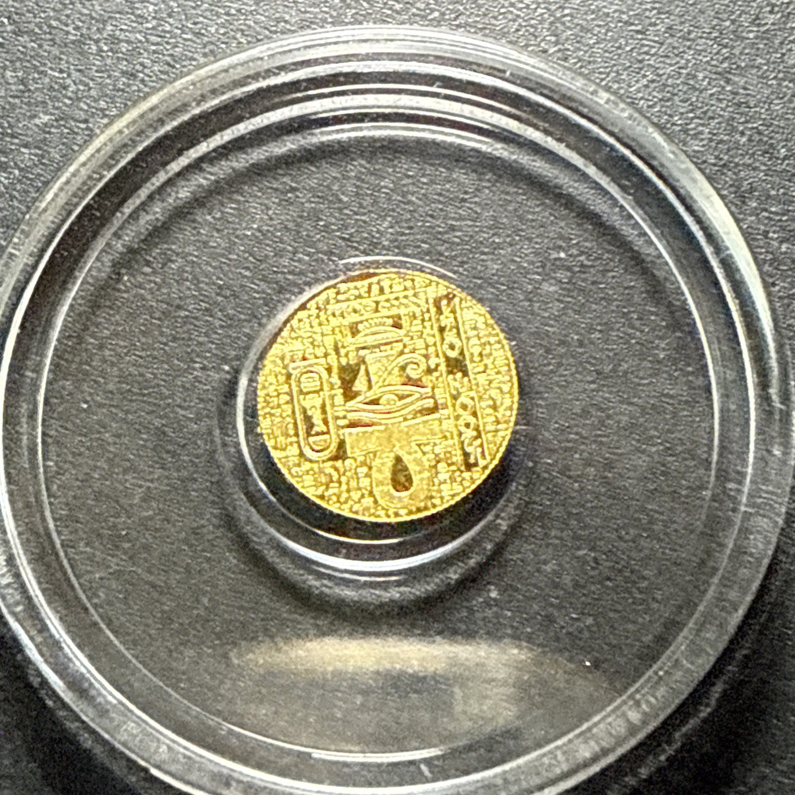 Lot Of 2- 1/200th oz Egyptian Scarab .9999 Fine Gold FRACTIONAL GOLD
