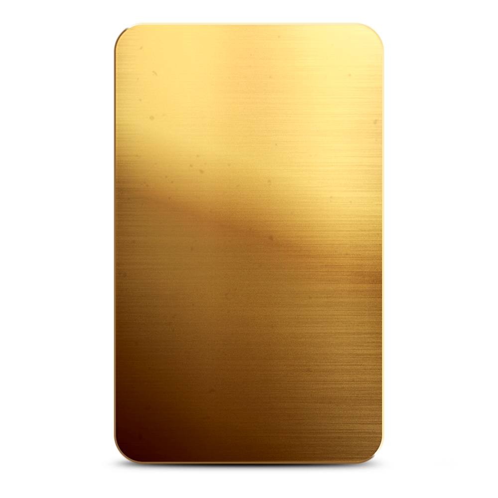 1/100 oz Scottsdale Mint Happy Birthday Stars Gold Bar (New)