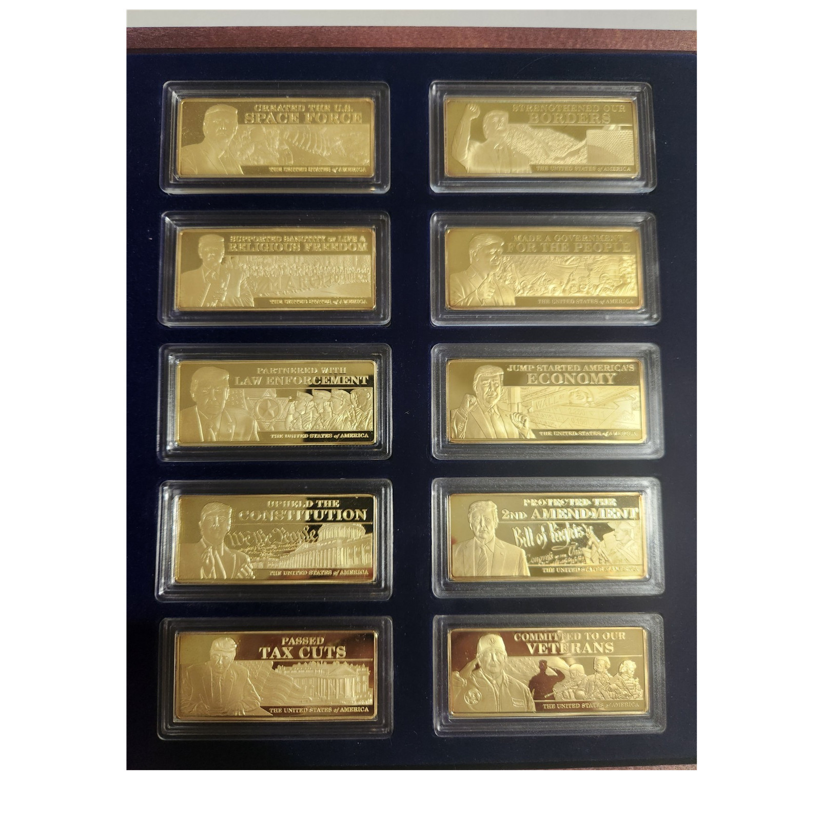 American Mint MAGA Movement Ingot Collection