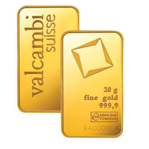 Gold Bar Valcambi – 20 Gram