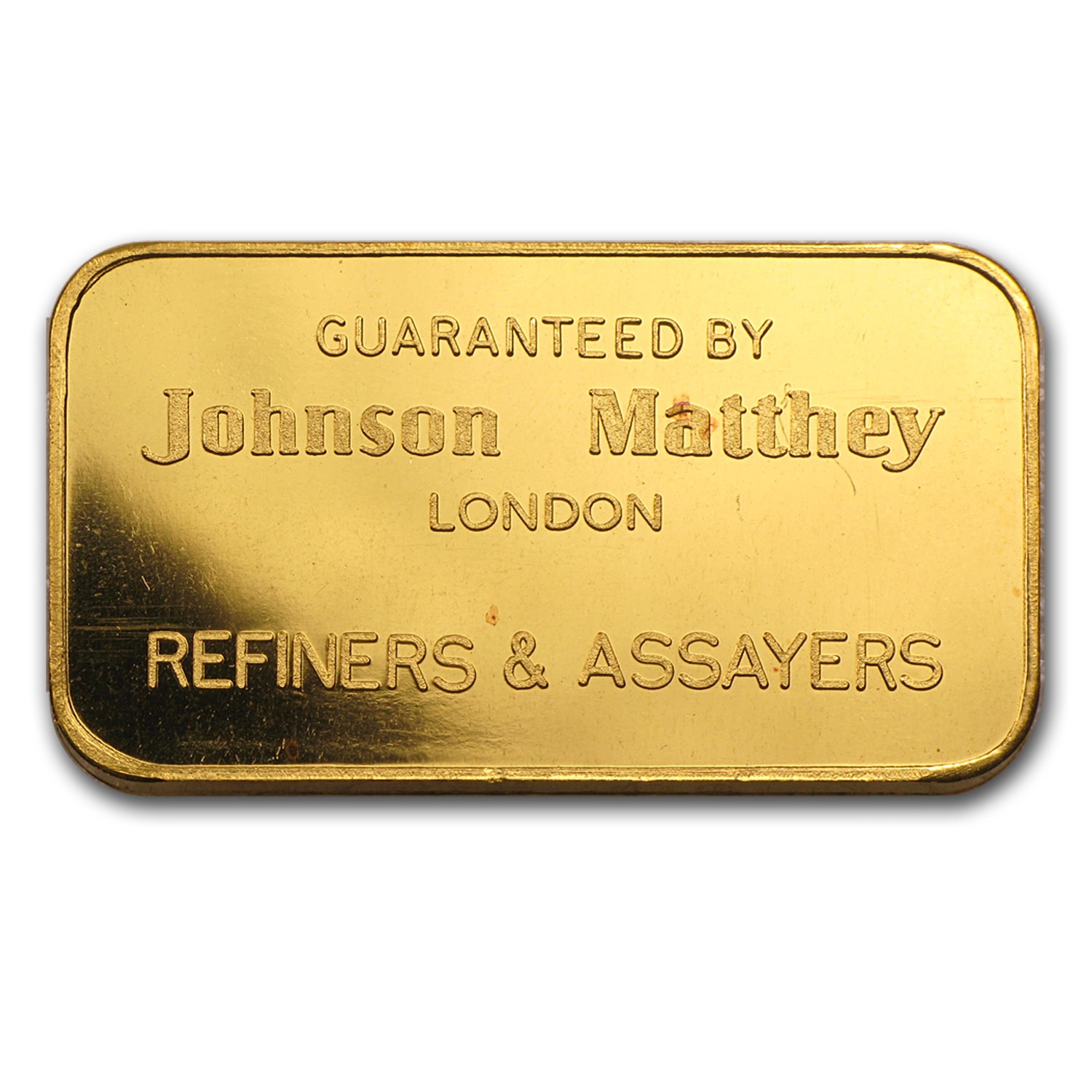 1 oz Gold Bar – Johnson Matthey-London