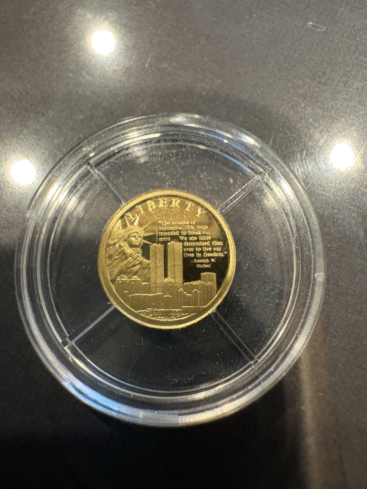 2013 .5g Gold The American Spirit Remembering 9/11