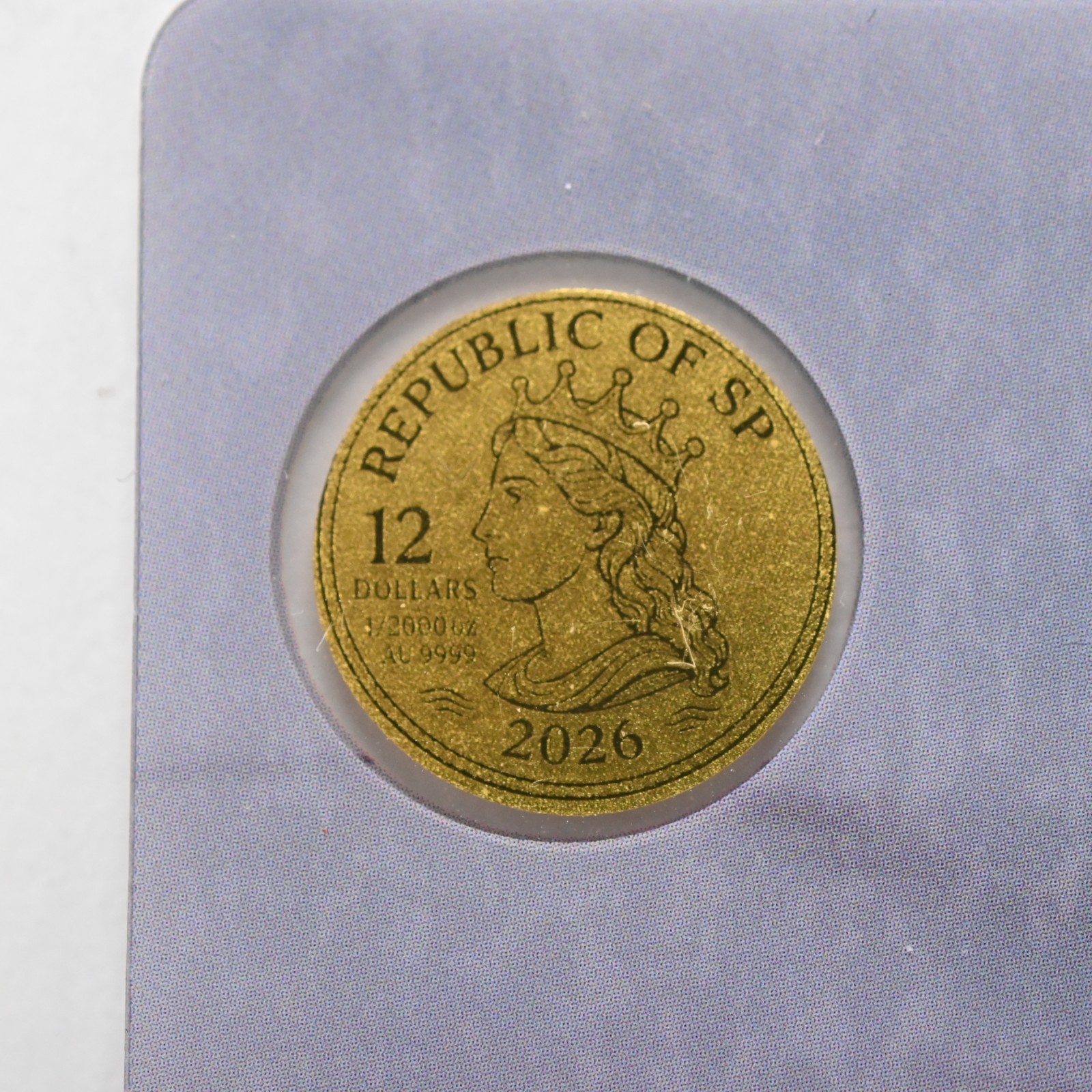 2026 Steamboat Willie 1928 Mickey Mouse 1/2000-oz .9999 Gold in Card Cert #1065