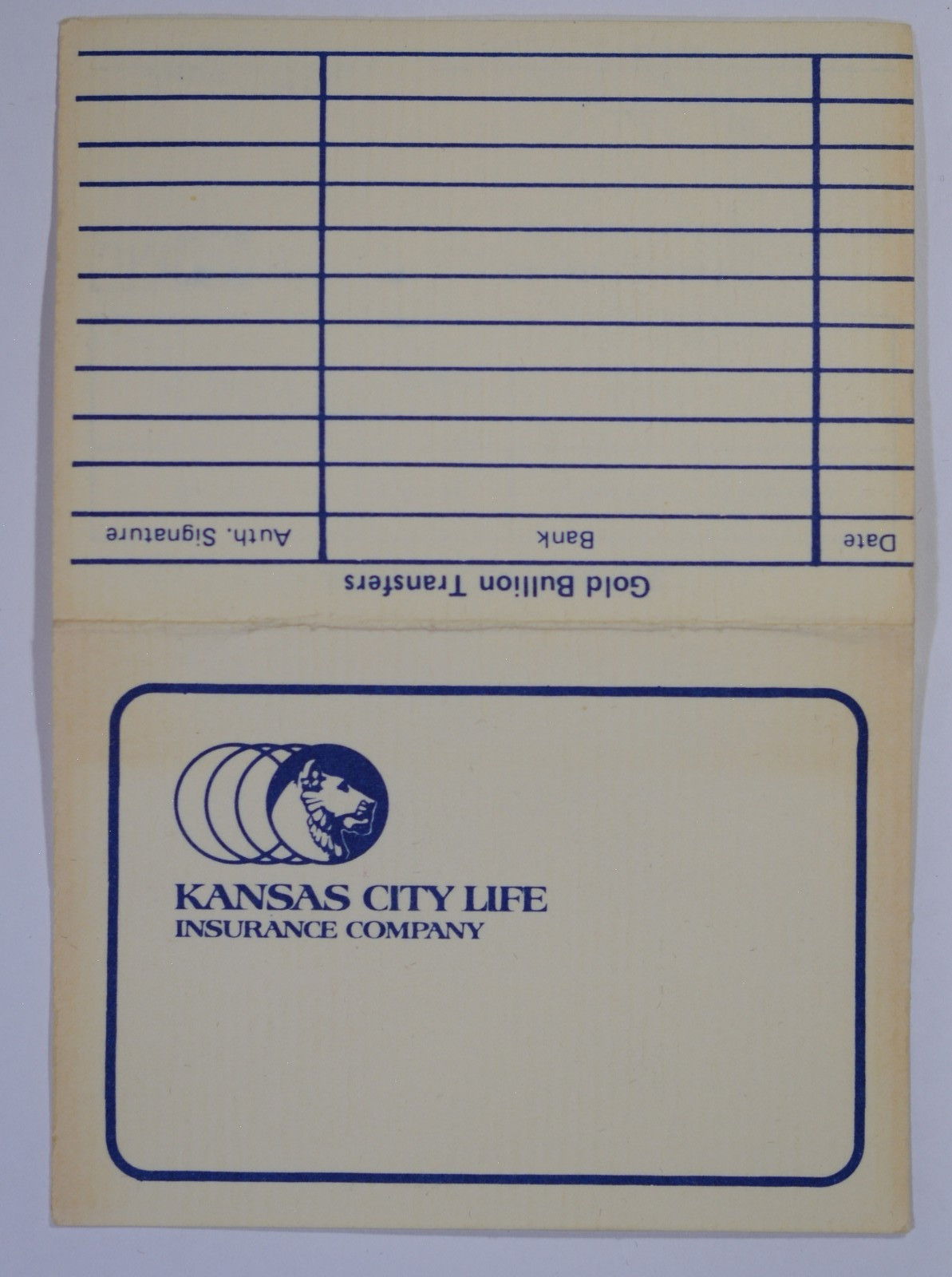 Vintage Johnson Matthey JM 2.5 Gram 9999 Gold Bar Kansas City Life COA VeryRare
