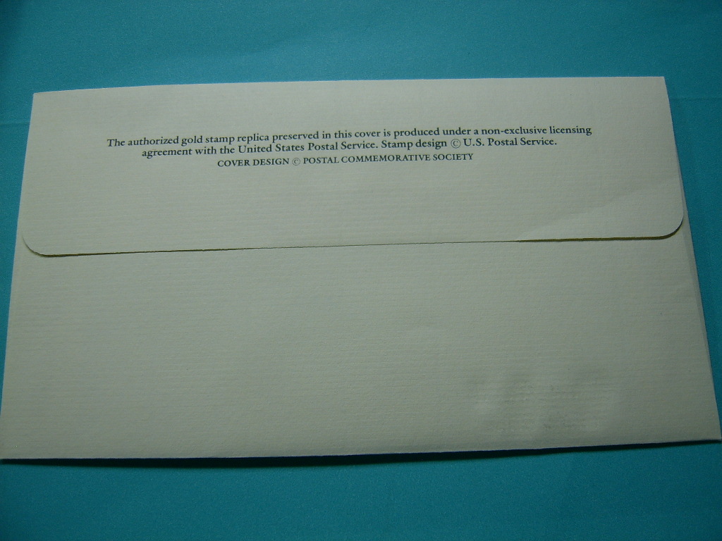 CIVIL DEFENSE GAS MASK WORLD WAR II 22KT GOLD STAMP COMMEMORATIVE W STAMP #2