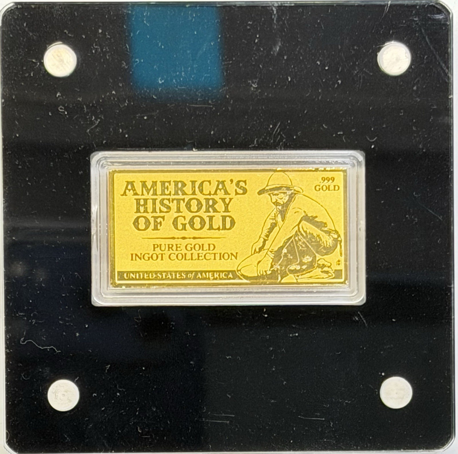 2022 1st Gold Coin Minted In US 1/200 oz Gold Bar