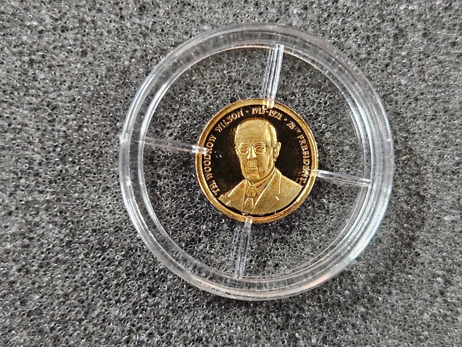 🌟(10) 2009 AMERICAN MINT 1/2 g Gold 0.585 Coins JFK PRESIDENTS, 0.094 oz AGW